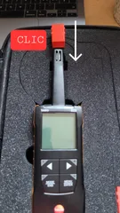 Protect case Testo 625 Thermo-Hygrometer