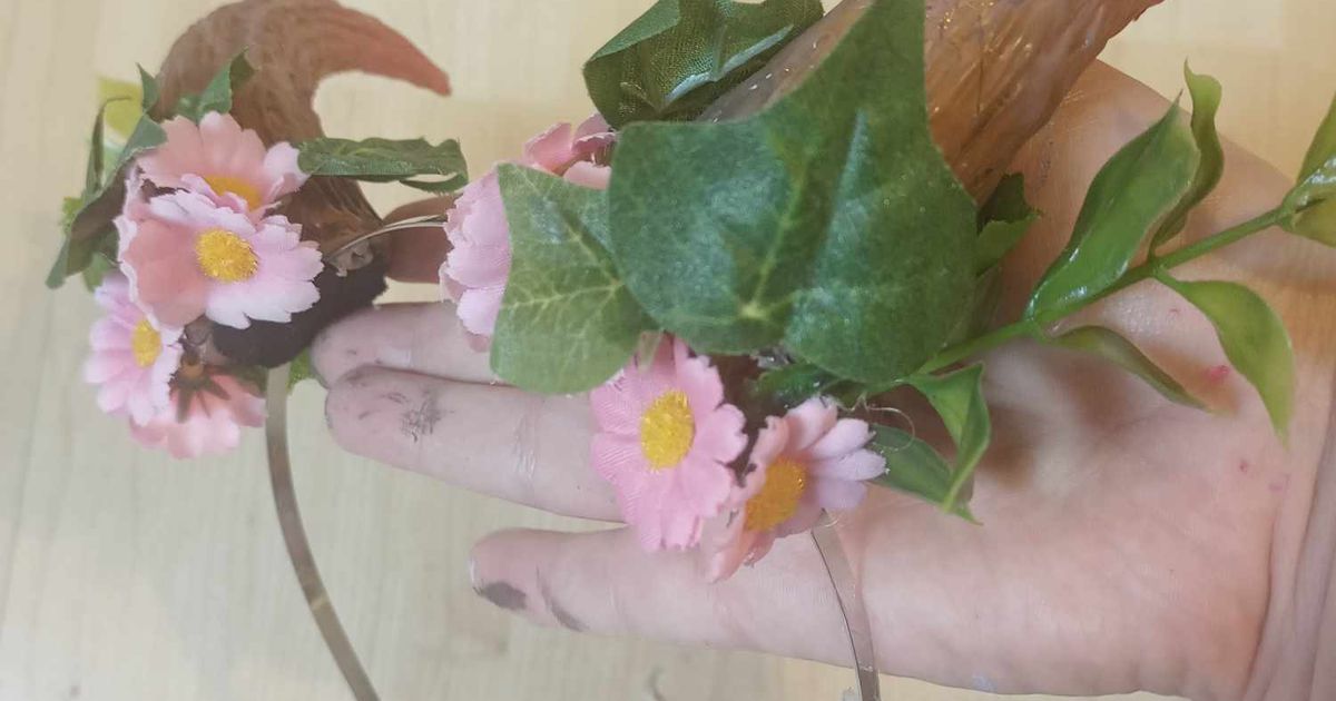 anime cosplay horns 3 by Karra_cos Download free STL model