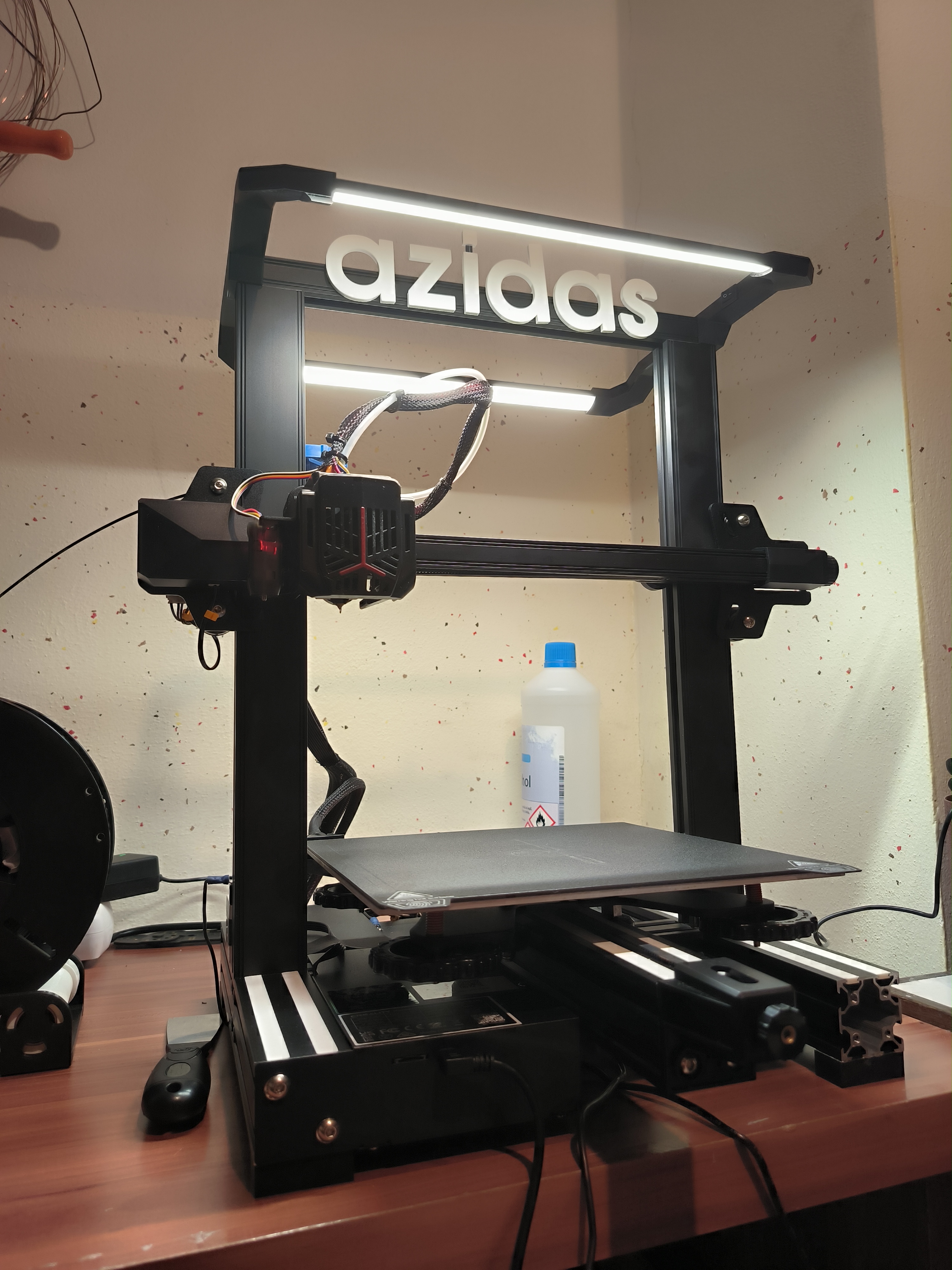 LED Light Bar Ender 3 V2 / Ender 3 V2 Neo 3D model thumbnail