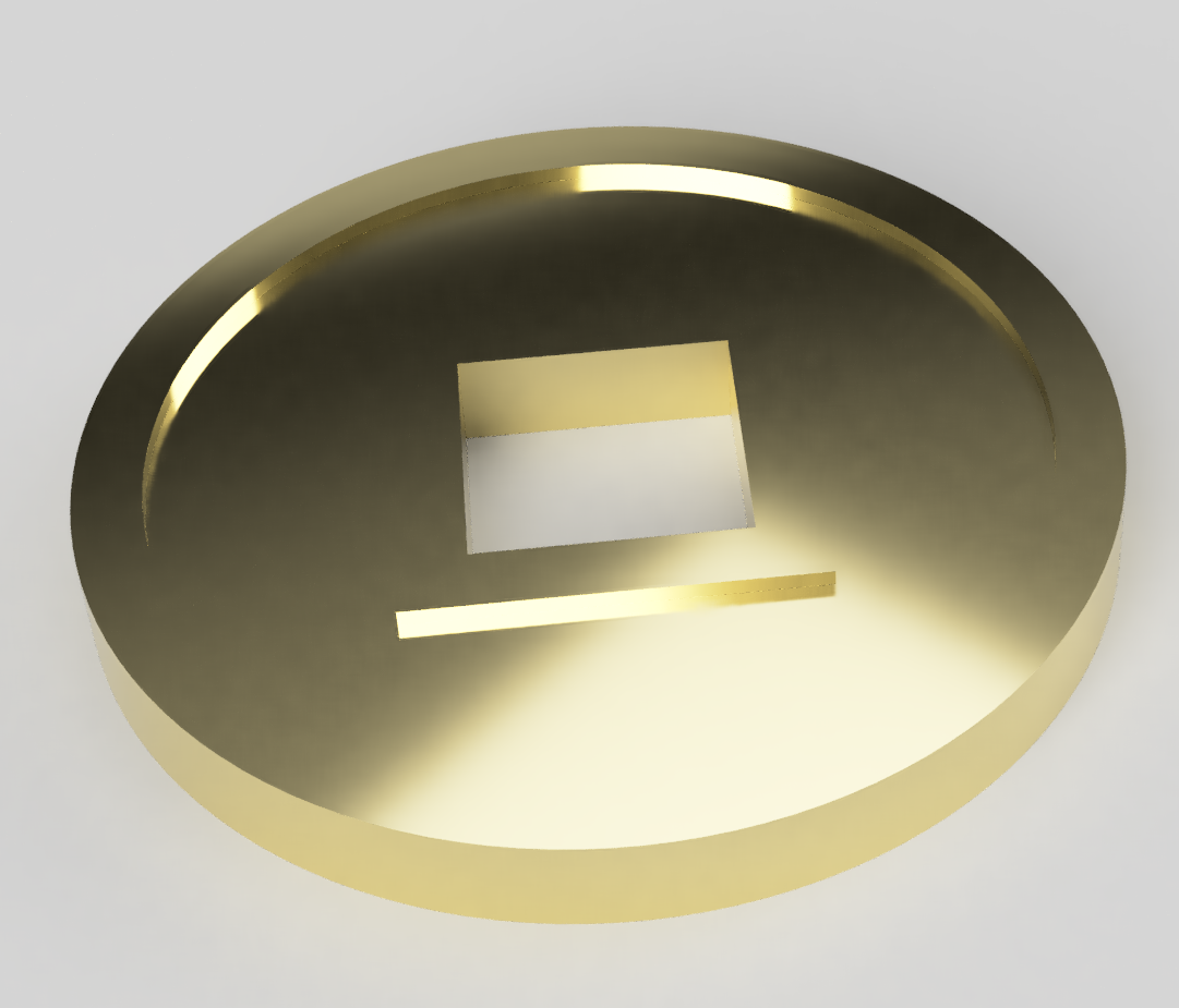 Simple chinese coin