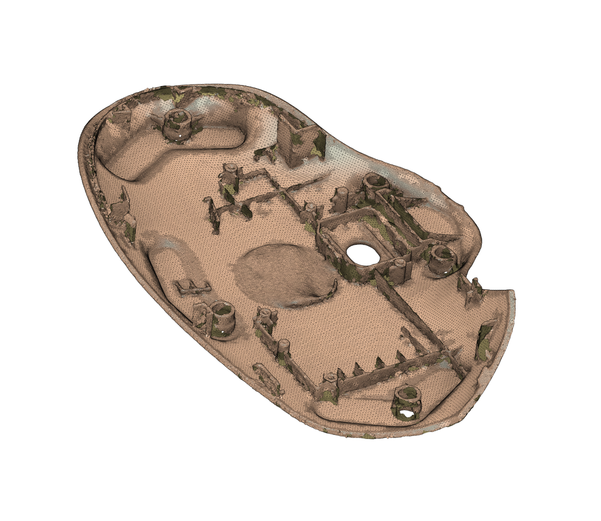 Miniatura 4 do modelo 3D Logitech G604 Clam Shell