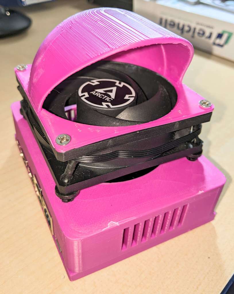 Jetson Nano 2GB with 80mm Fan Case
