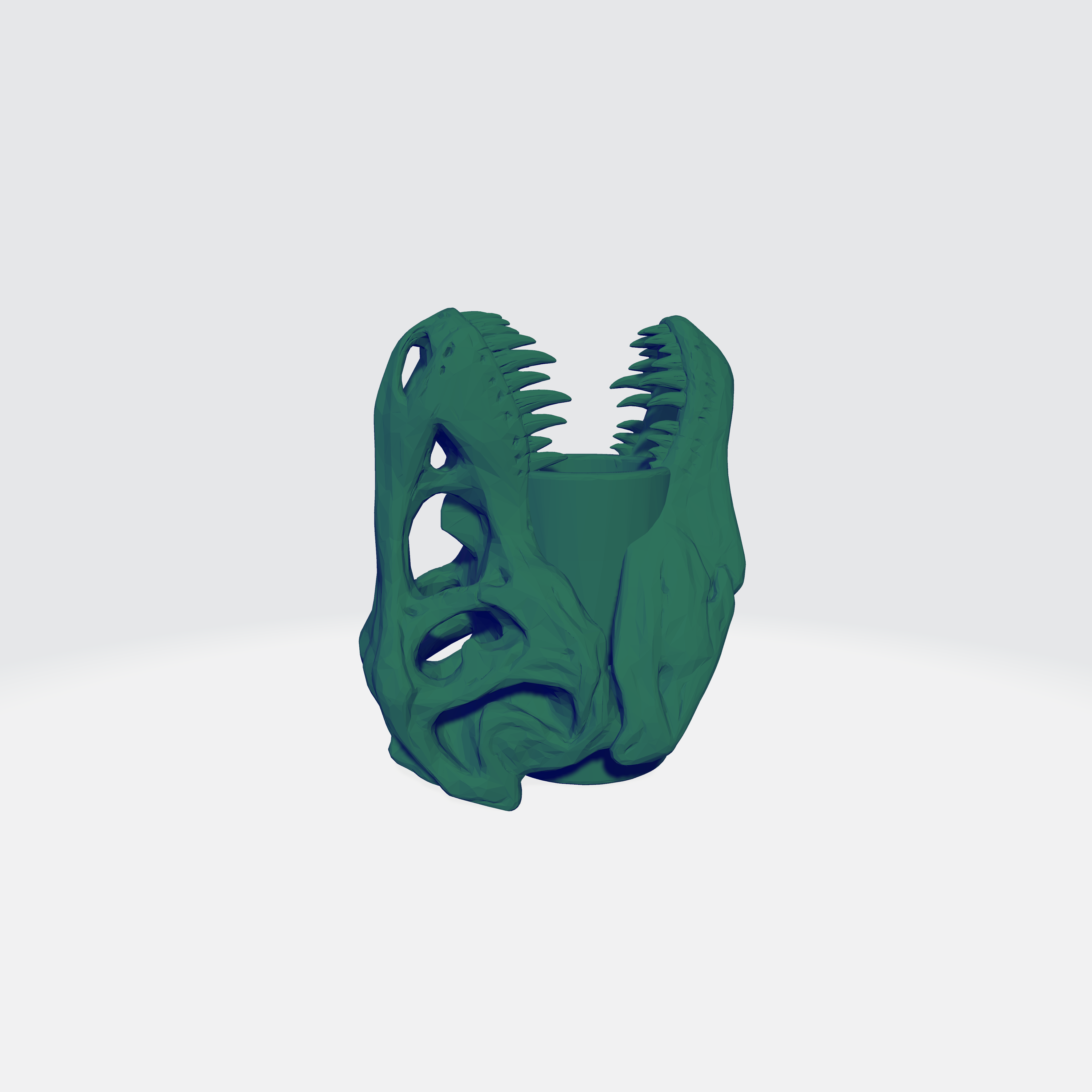 Low Poly T-Rex Pen Holder