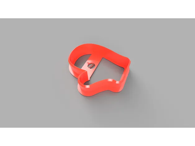 Christmas mittens cookie cutter