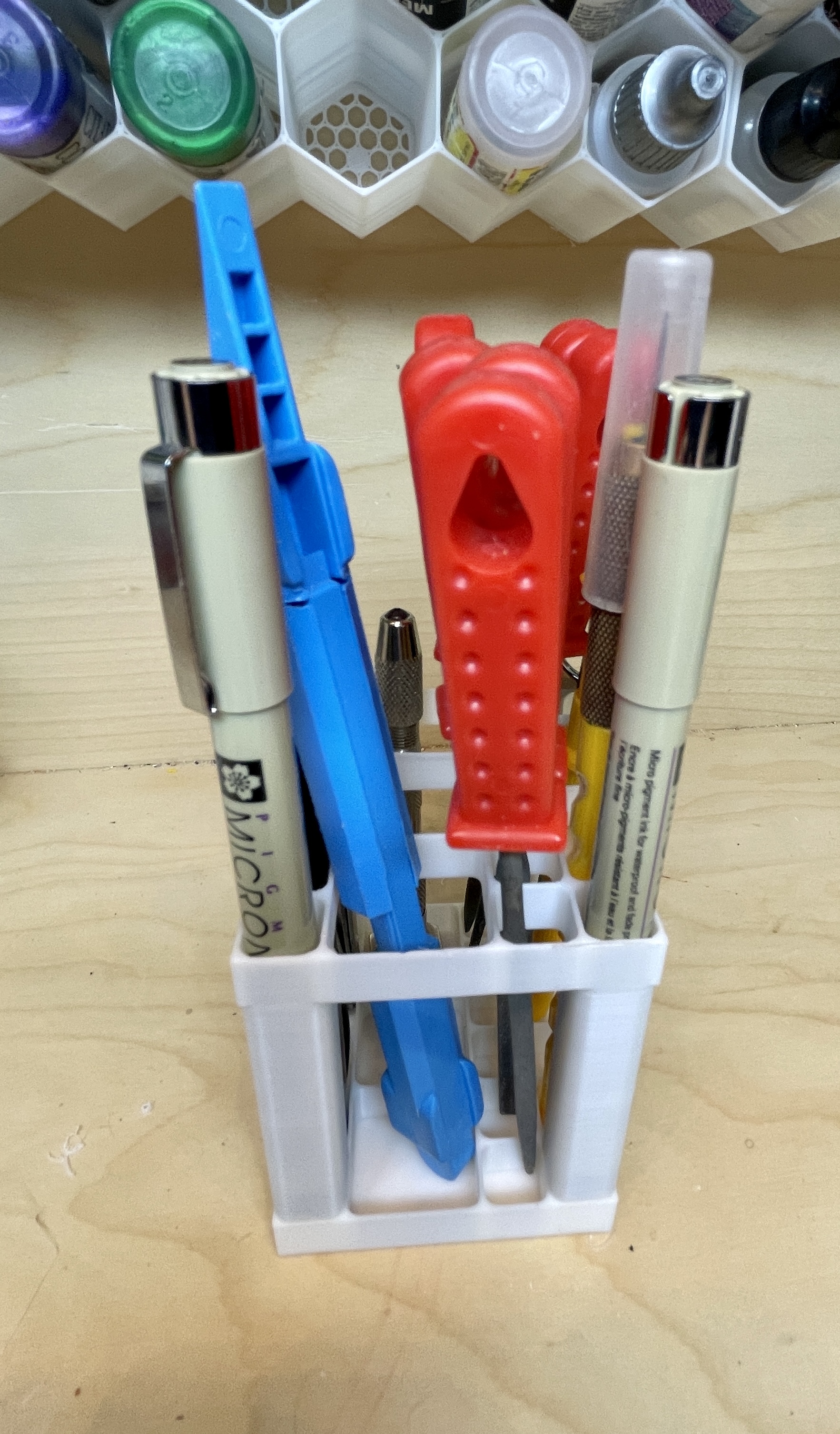 Tool or brush holder v2 by ATree Download free STL model