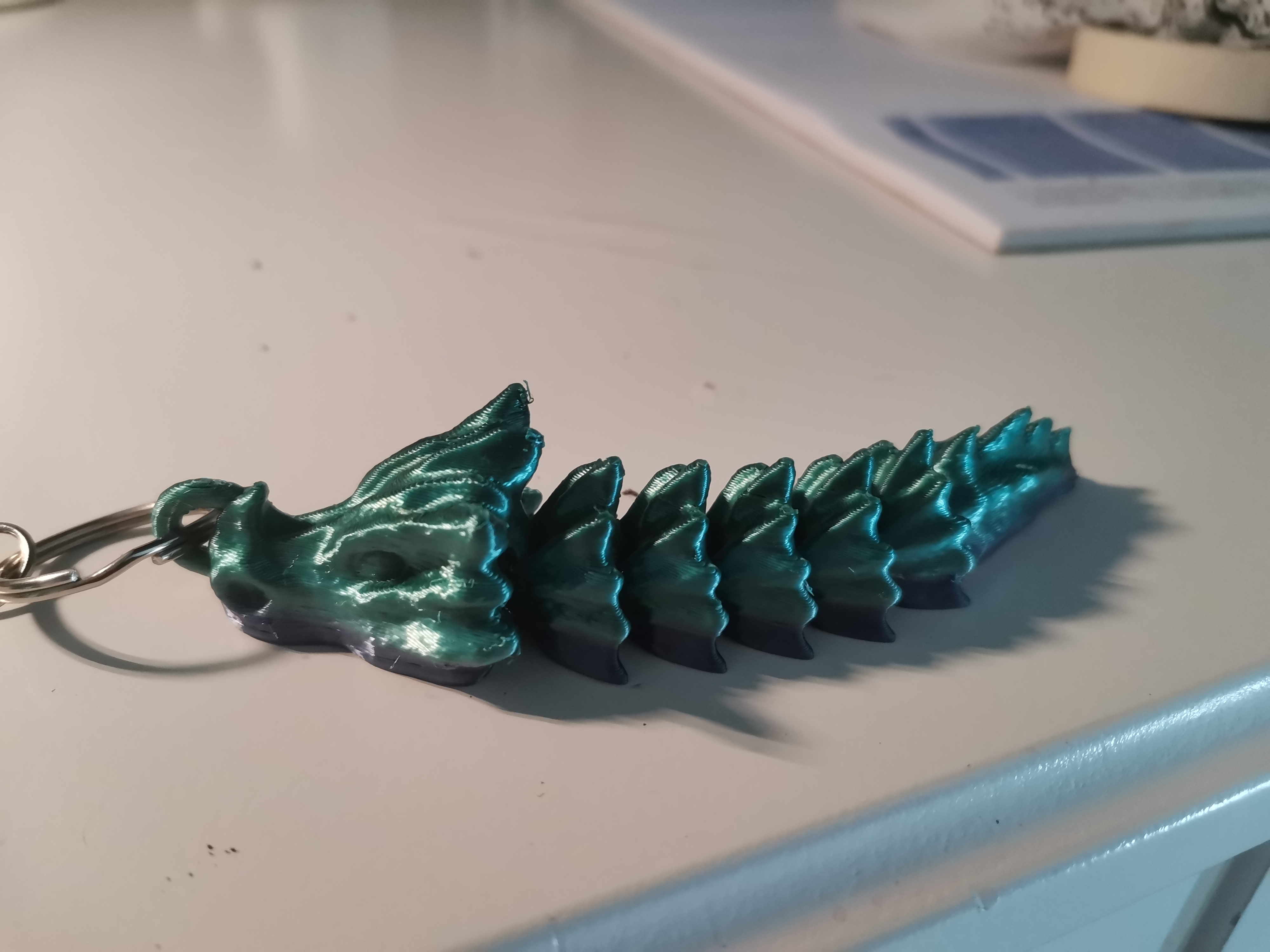 Bone dragon keychain by liam3dprints download free stl model