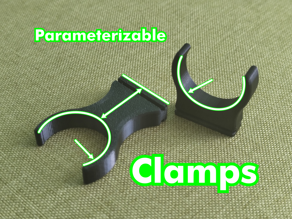 {Parameterizable}ₜ plinth clamps
