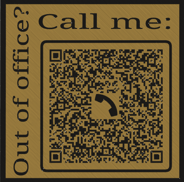 Out of office? Call me!