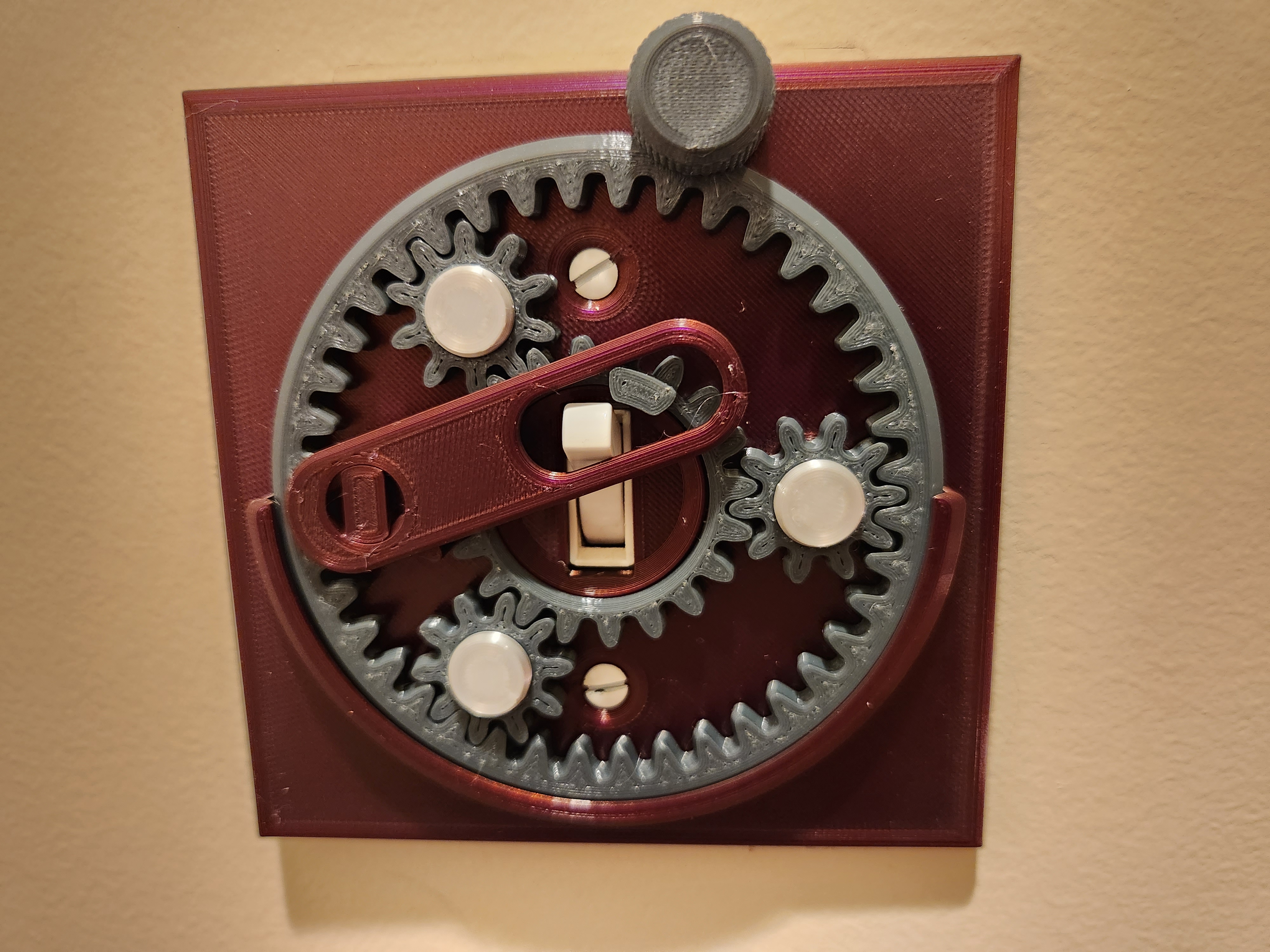 Miniatura 3 do modelo 3D Planetary Gear Light Switch Cover