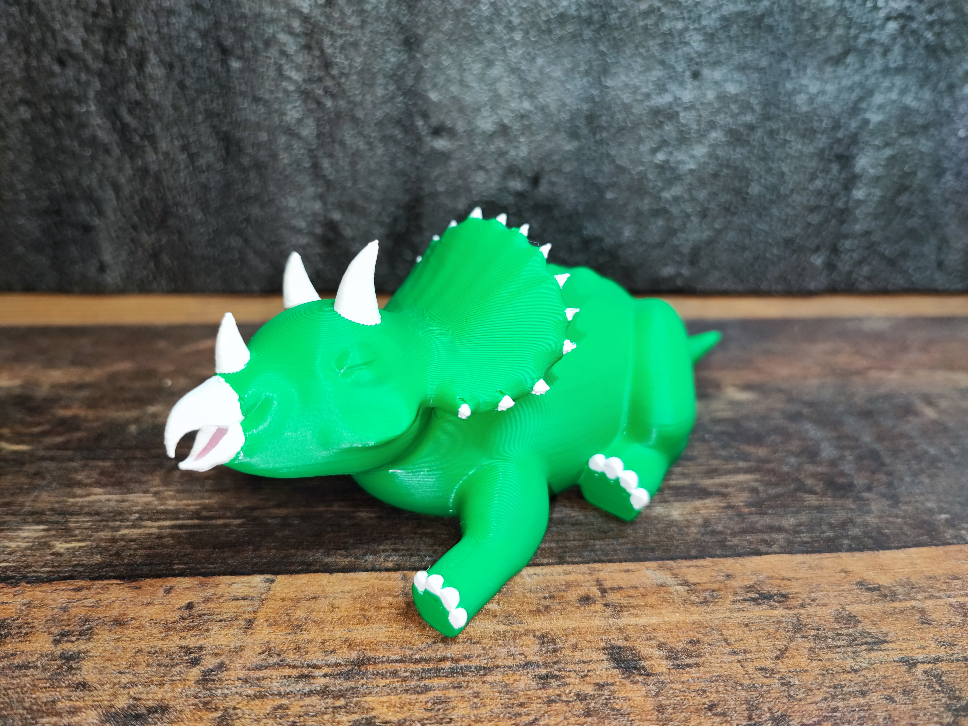 Sleepy triceratops
