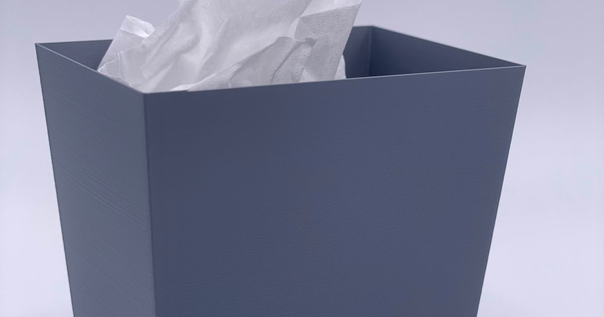 Micro Trash Bin - Vase mode by Rustam | Download free STL model ...