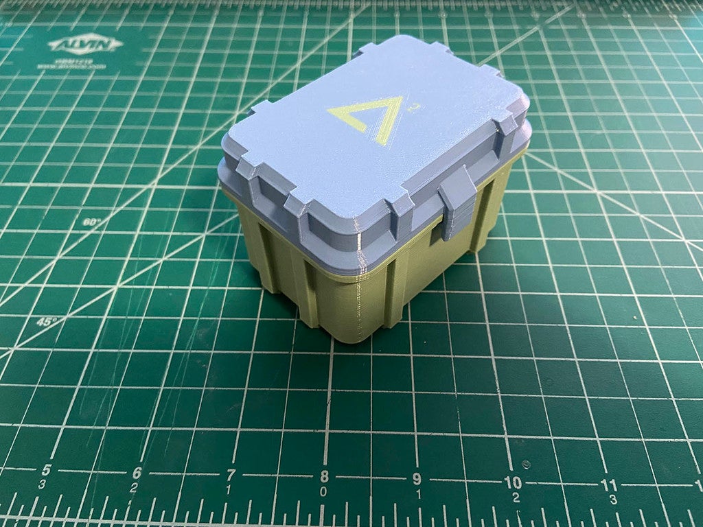 AA Battery Storage Box von TheSameNameTwice | Kostenloses STL-Modell ...