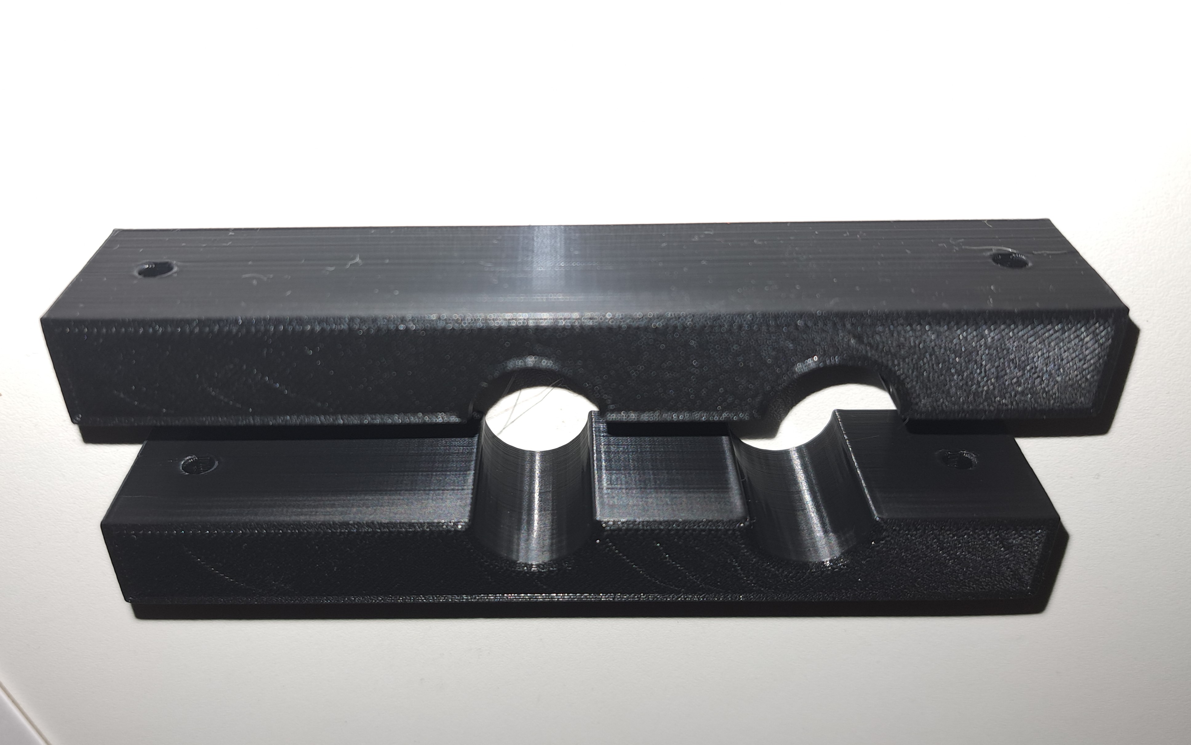 Watercooling Wakü PC bracket holder for 16/10 hose and 120mm fan mount rail