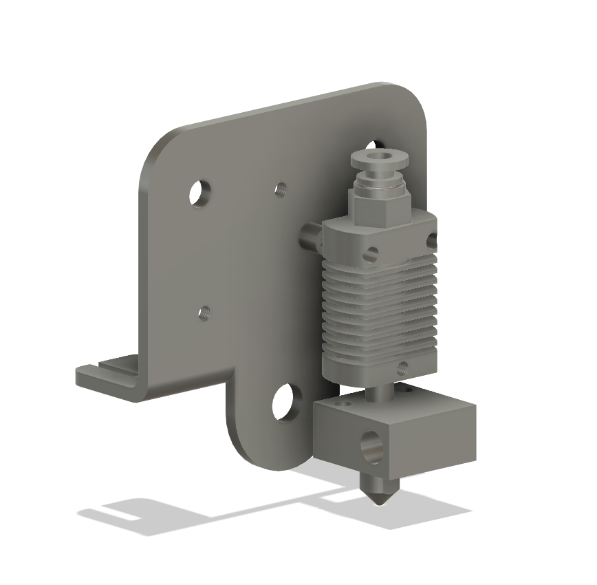 Ender 3 (Standard) XCarriage incl. Hotend by AR15tokrat Download