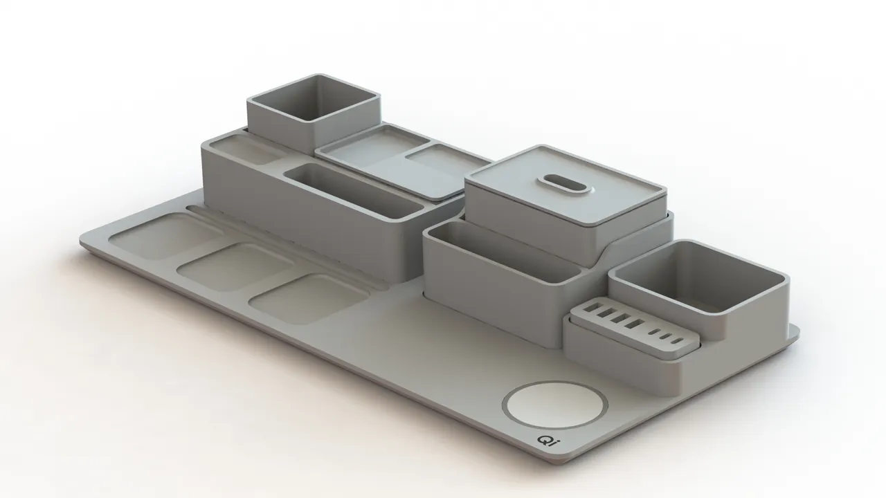 3D file DYNAMITE MODULAR DESKTOP ORGANIZER/CONTAINERS 📦・3D printer model  to download・Cults