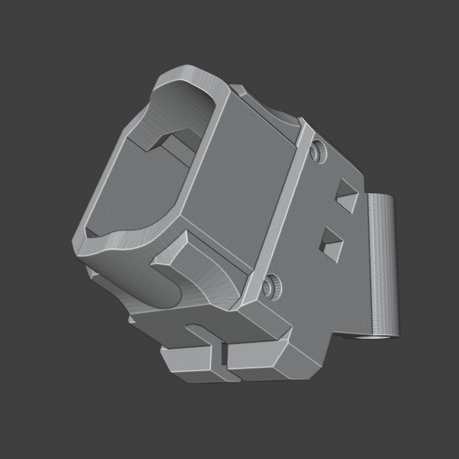 Lighter Kayoumini 2.5 Flywoo O4 Wide Lens Mount (for the Kit / Camera)