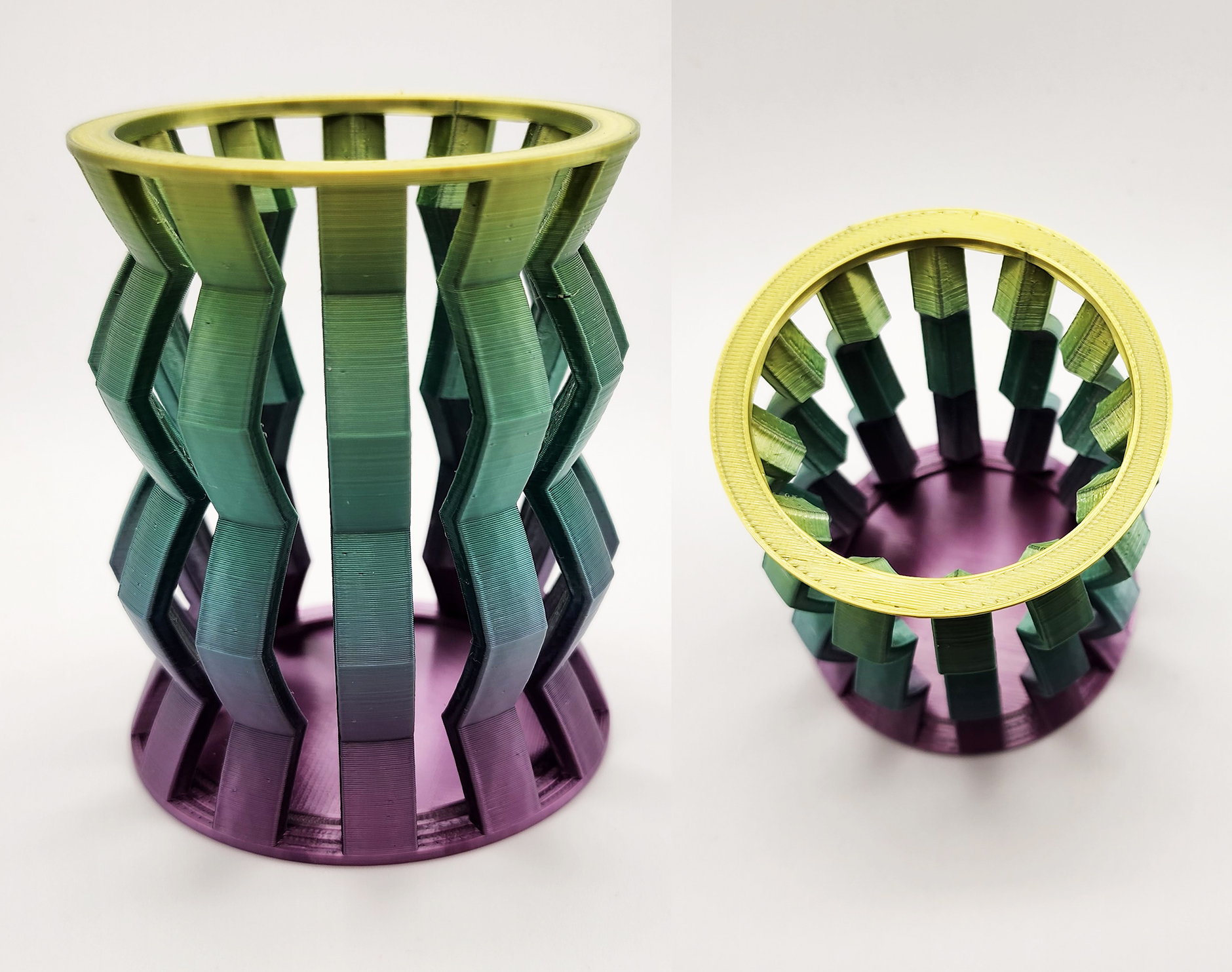 Accordion Pencil Cup - No Supports