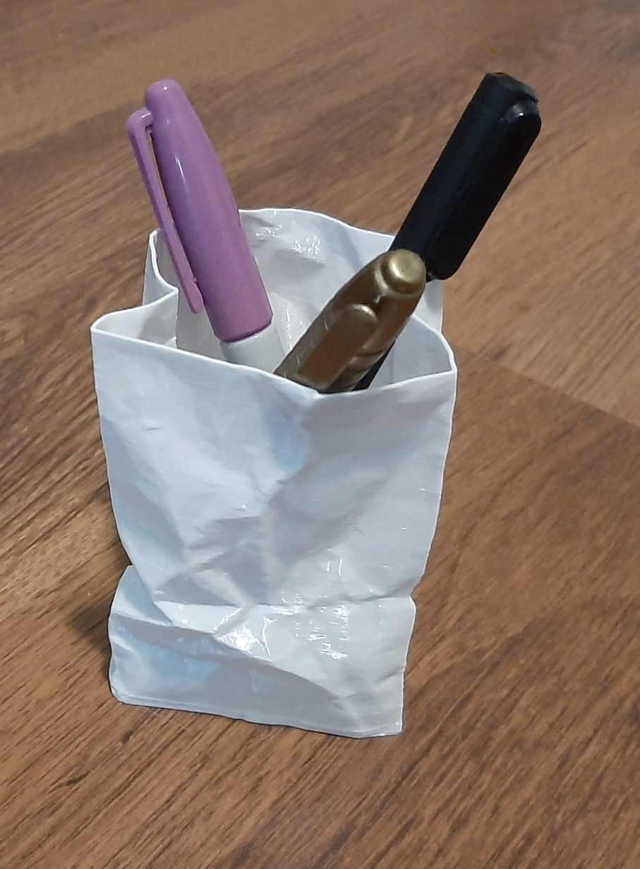 tacobell bag pen holder by matthew s Download free STL model