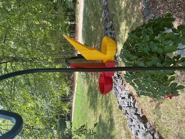 Bird feeder add-on for for Dual Shepherd's Hook Ring Camera Mounting ...