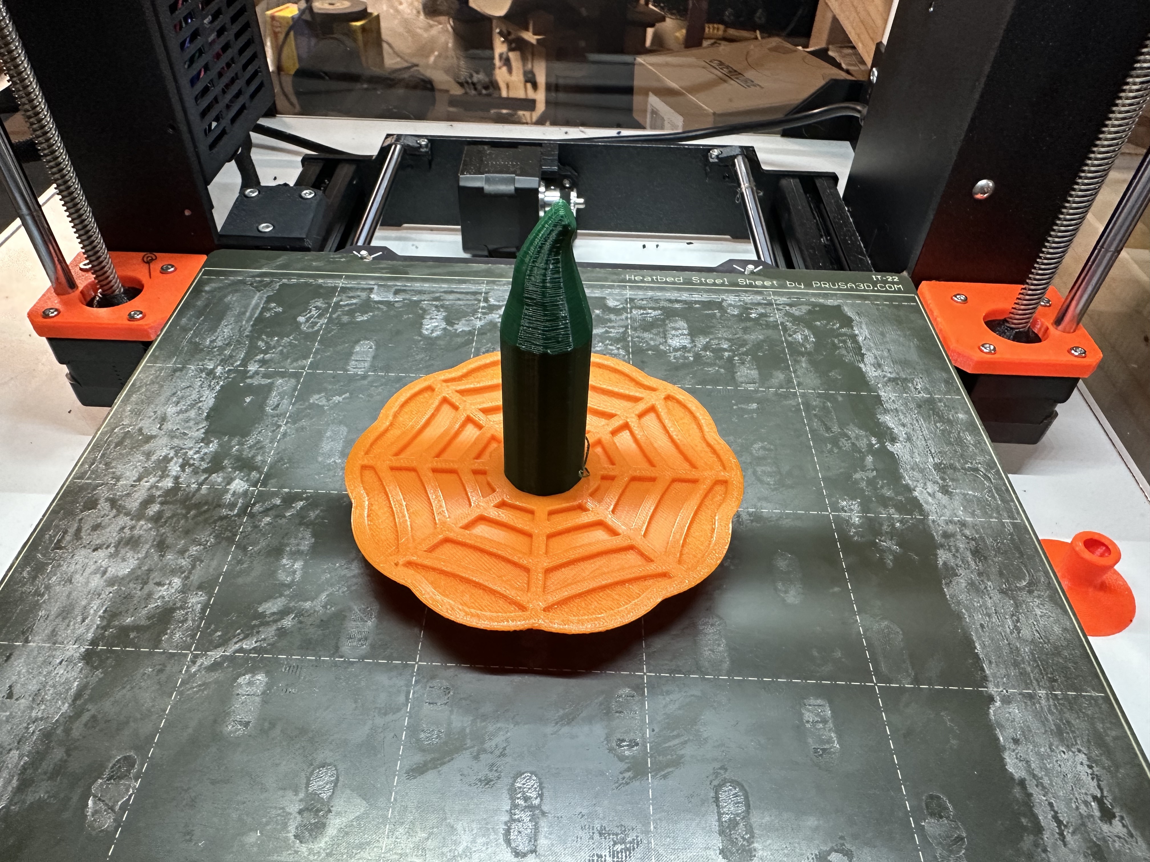 Miniatura 2 do modelo 3D Pumpkin base color change