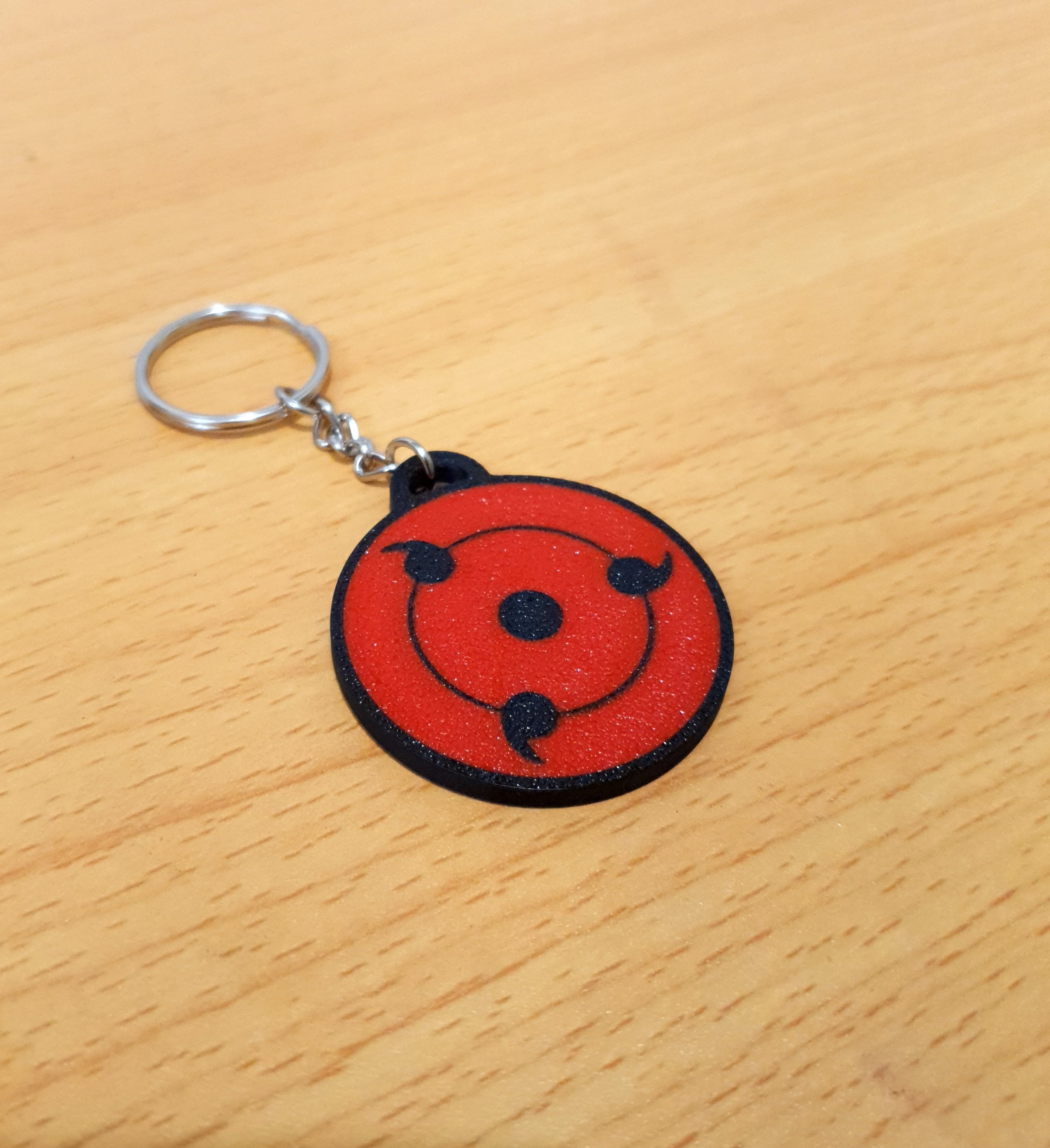 Naruto Sharingan Keychain by LR CUSTOMS Download free STL model