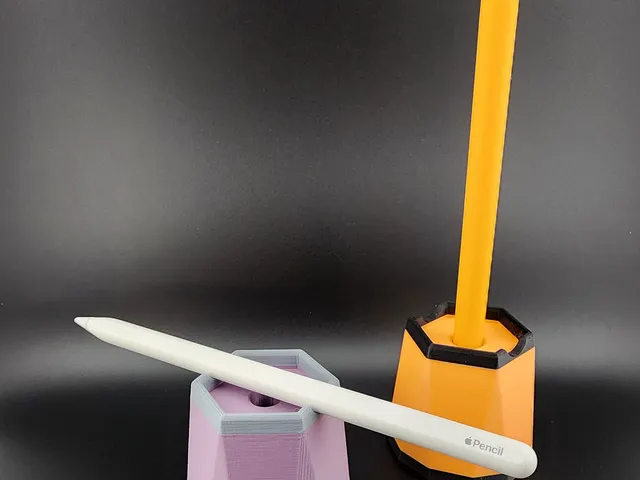 Apple pencil desktop stand