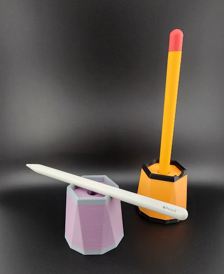 Apple pencil desktop stand by TuxDog Download free STL model