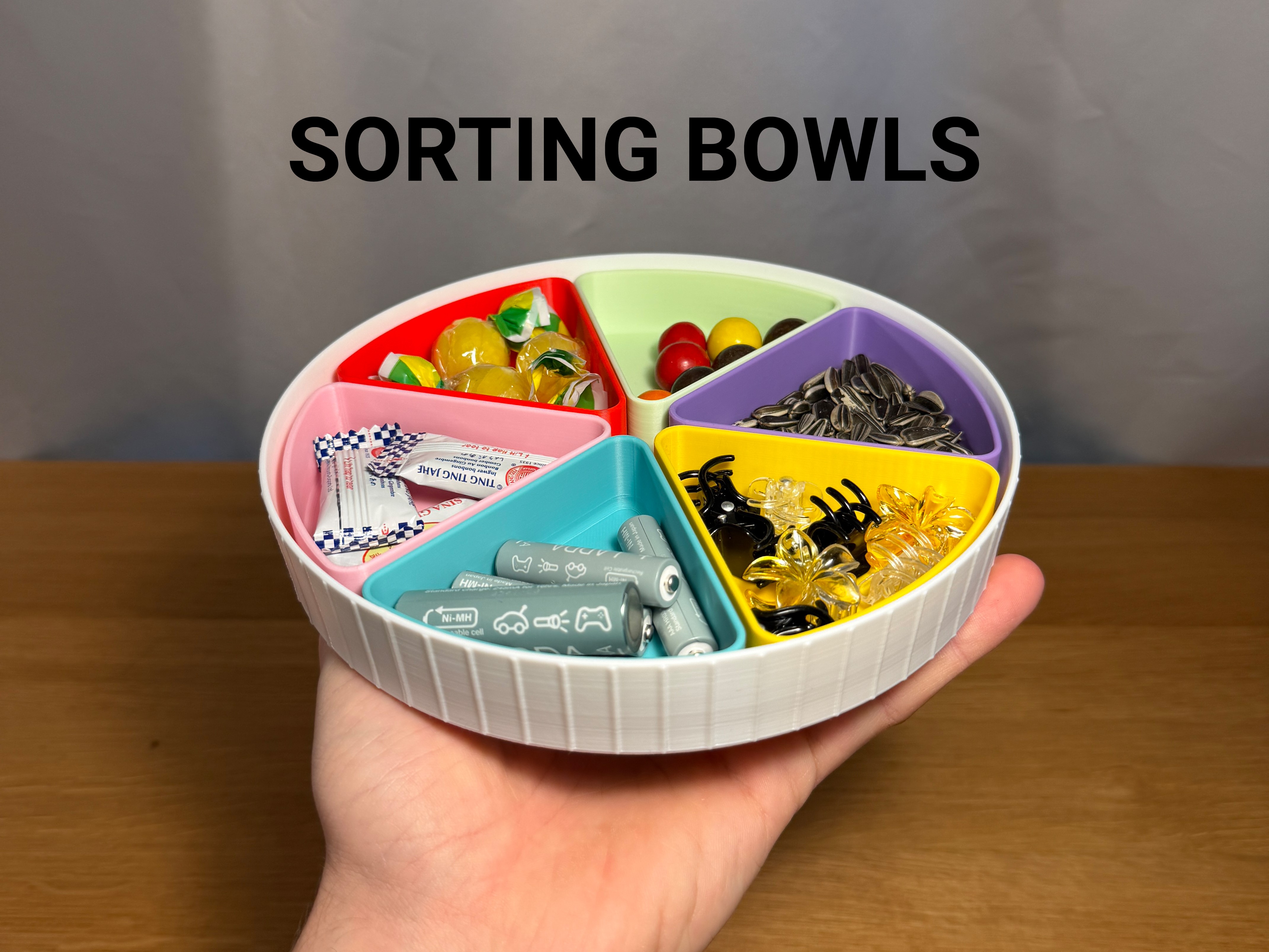Stackable Modular Sorting Bowls