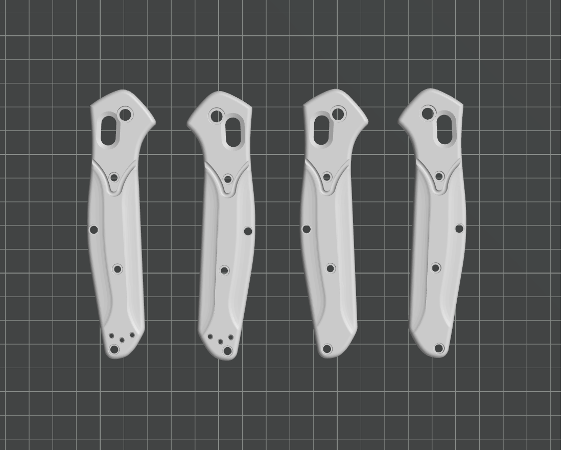 Benchmade Osborne 940 replacement scales Bundle [x2]