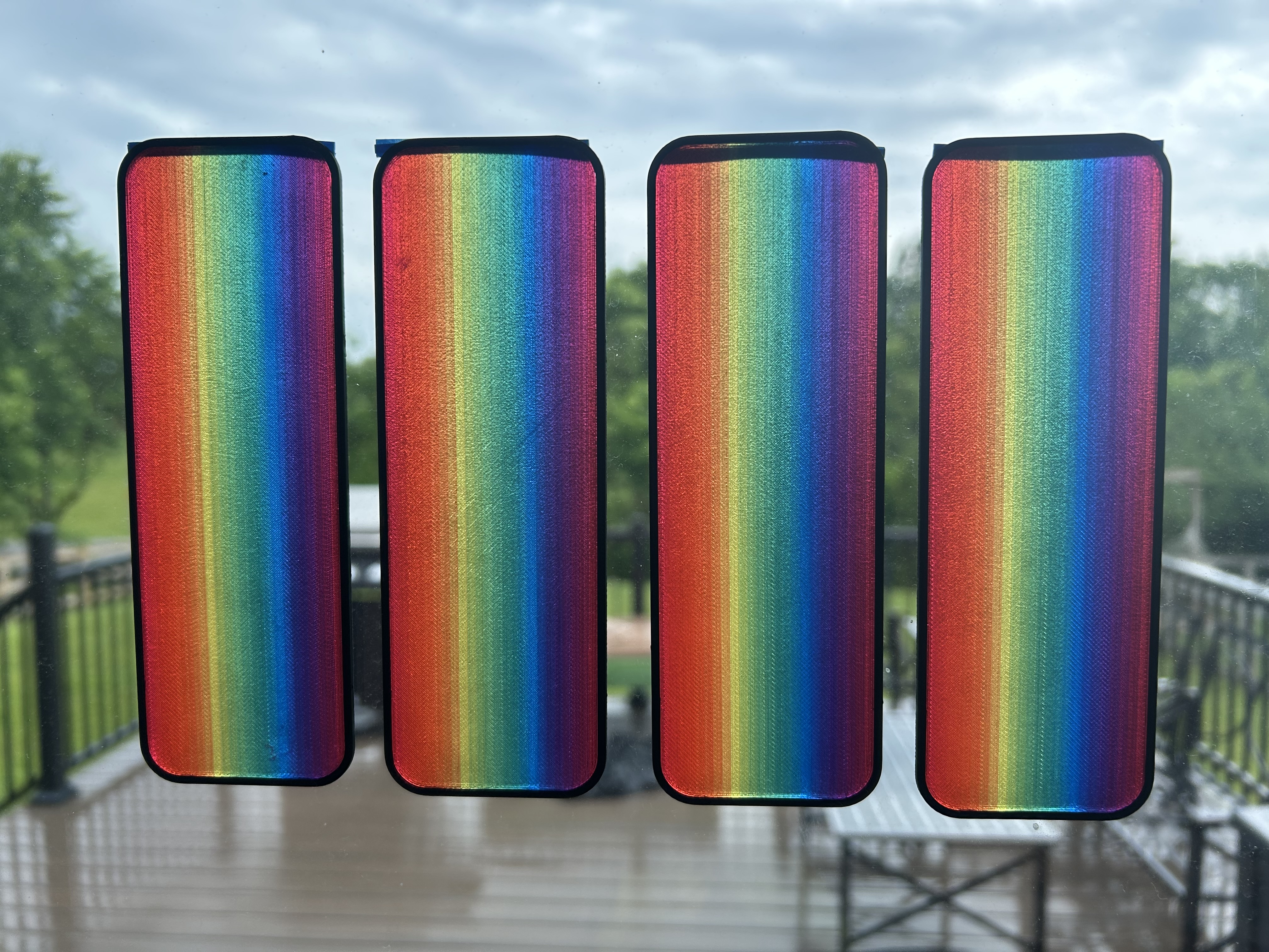 Stained Glass Bookmark - (AMS - RYB)