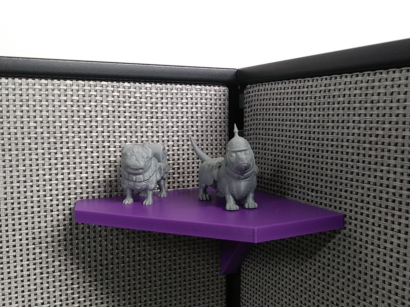 Cubicle Corner Shelf