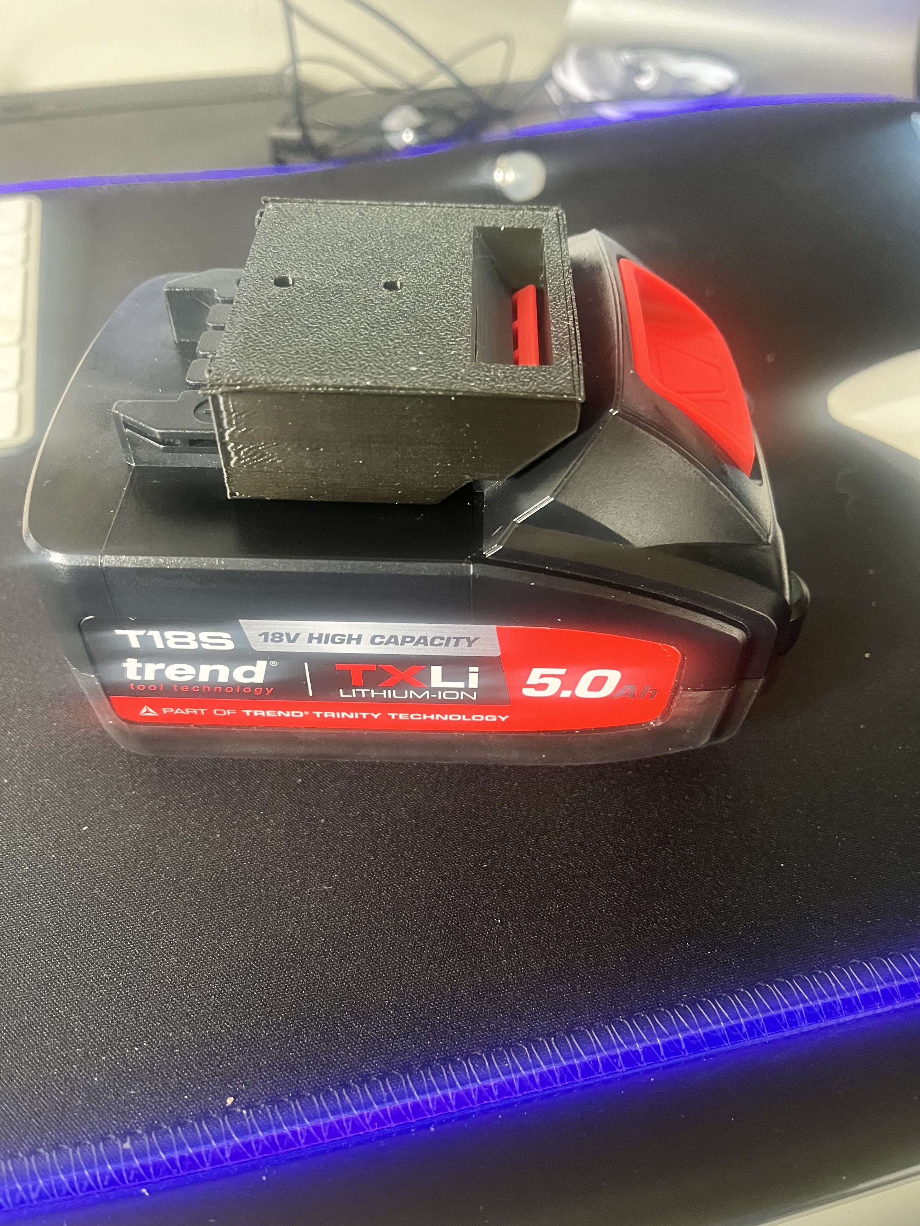 Trend T18S 18V Battery Mount