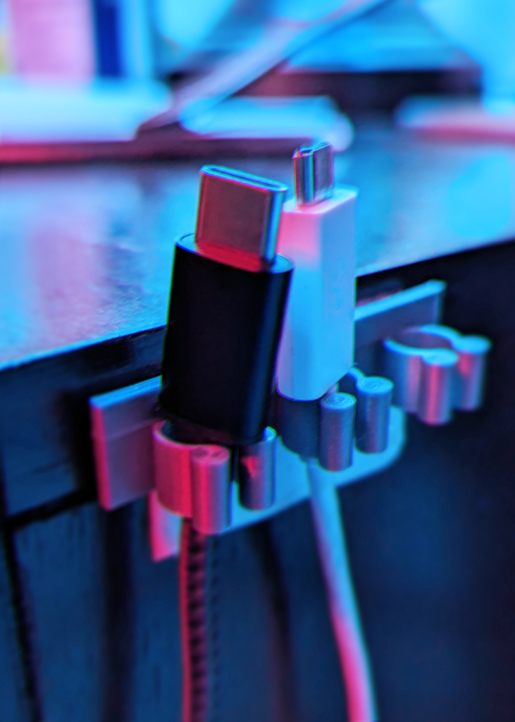 Smart Phone and USB Cable Organizer