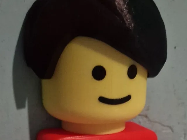 Large Scale Minifigure Hair