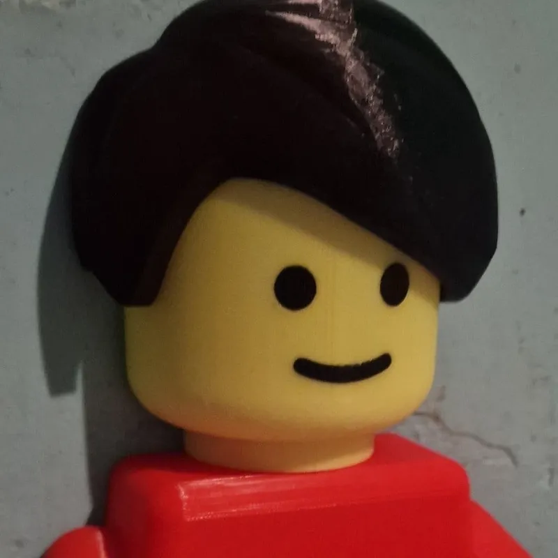 Lego discount head hair