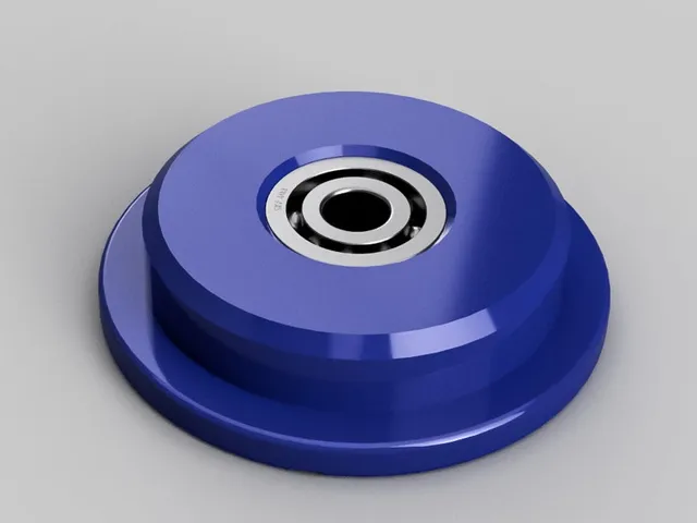 Filamentrollenadapter V1 für Kugellager 608 (8mm Bohrung) !neue / verbesserte Version in meinen Entwürfen verfügbar!