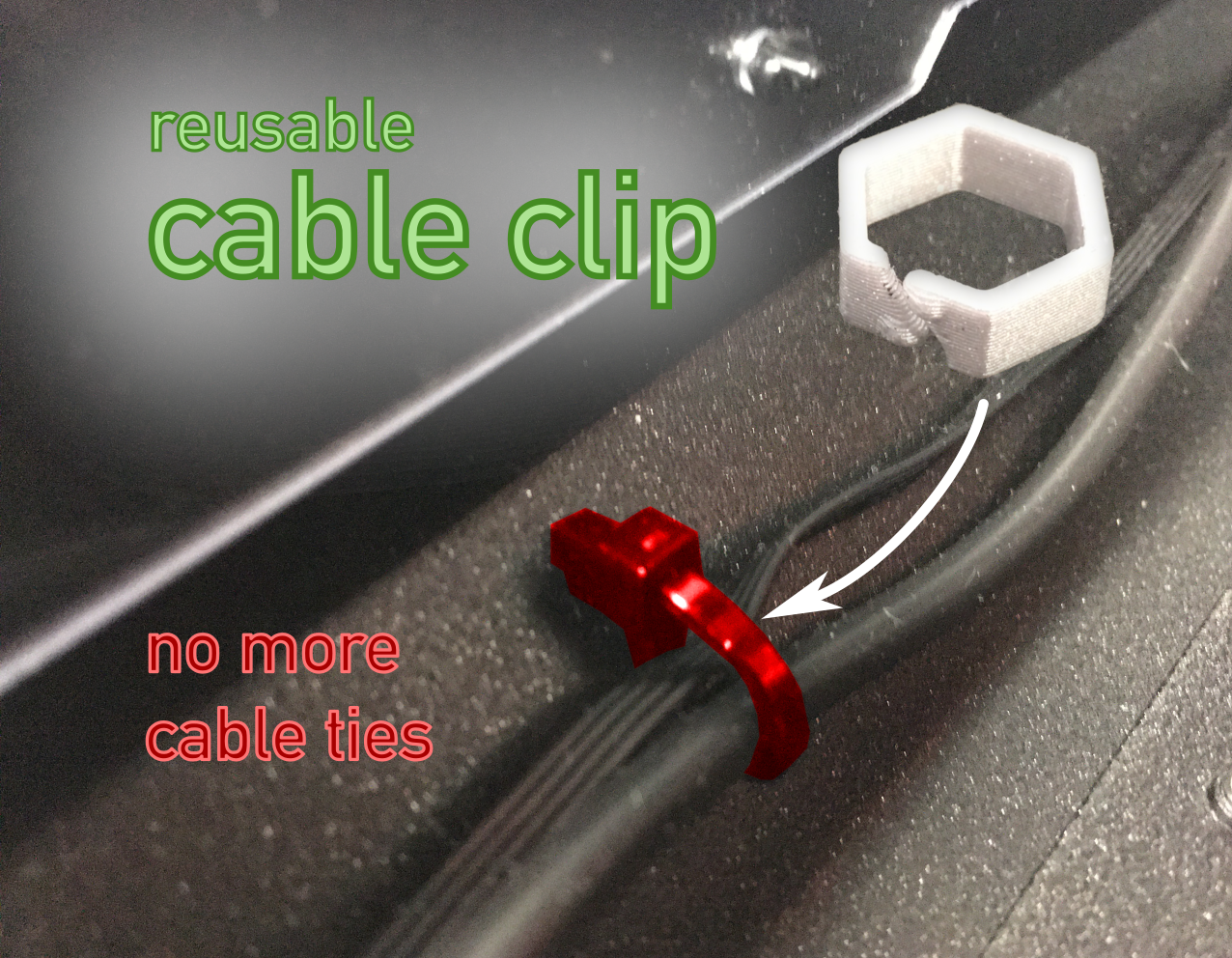 4 Cable Zip Ties - Singles