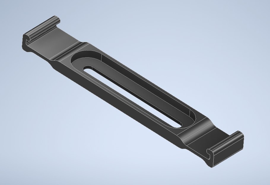 License Plate Holder 120 mm