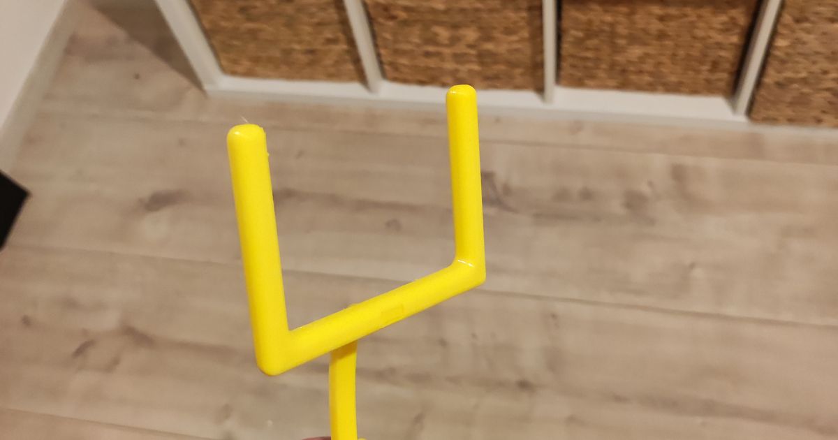 Snack Stadium Field Goal Post by Julian Guevara Download free STL