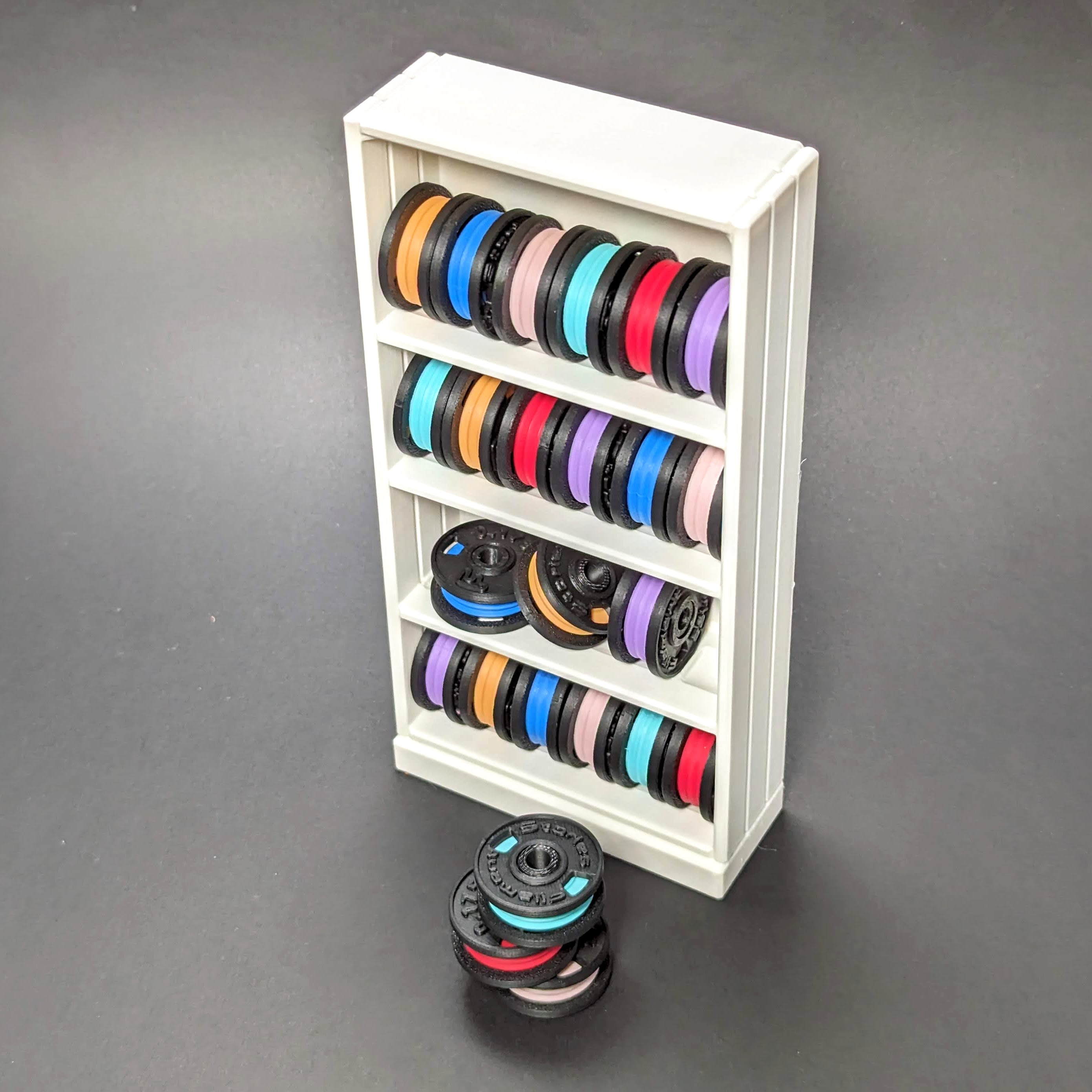 Mini Spool Display Shelves by Clockspring | Printables Store