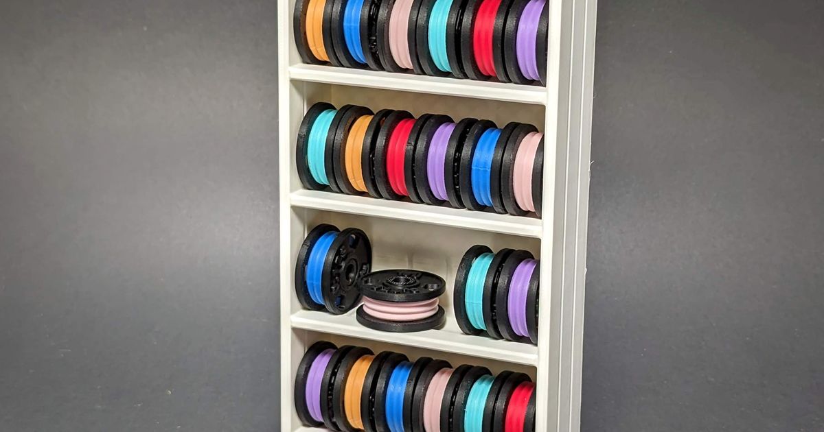 Mini Spool Display Shelves by Clockspring | Printables Store