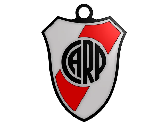 River Plate Keychain