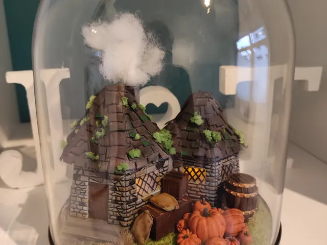 Hagrids Hut Diorama