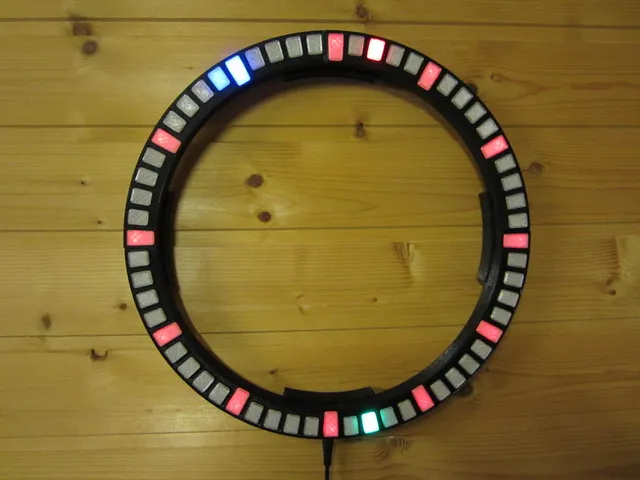 Runde Neopixel Uhr (WS2812B)