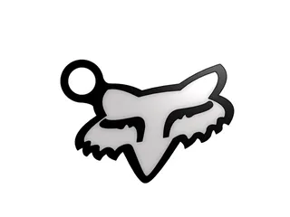 Fox Racing Keychain by LeoIND | Download free STL model | Printables.com