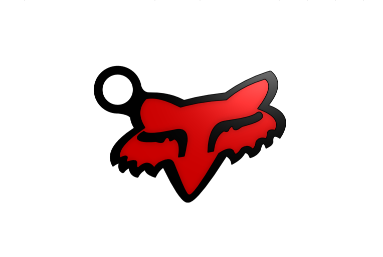 Fox Racing Keychain