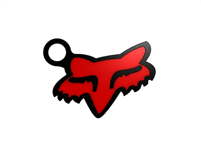 Fox Racing Keychain