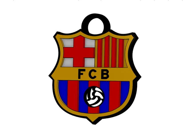 FC Barcelona Keychain