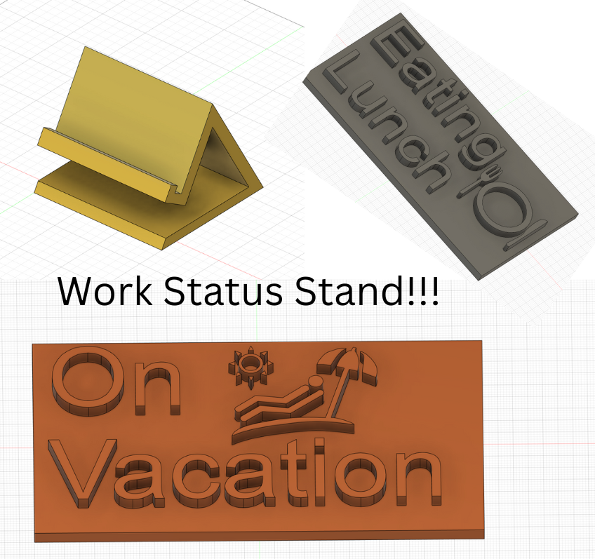 Work Status Stand