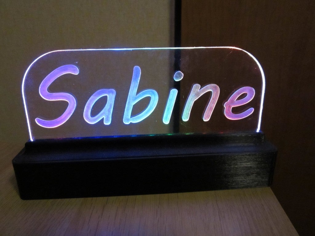 Leuchtschild